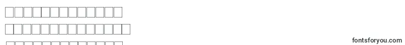 Quadrophonic-Schriftart – bengalische Schriften